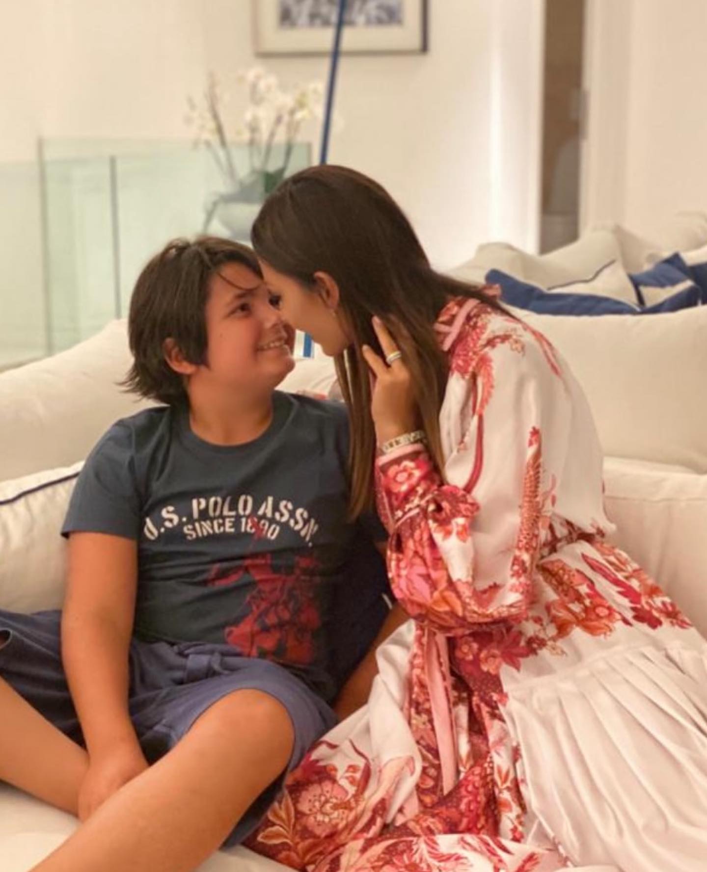 Elisabetta Gregoraci Tanti auguri vita mia..Da quando sei venuto al mondo il 18 Marzo di 12 anni fa…...