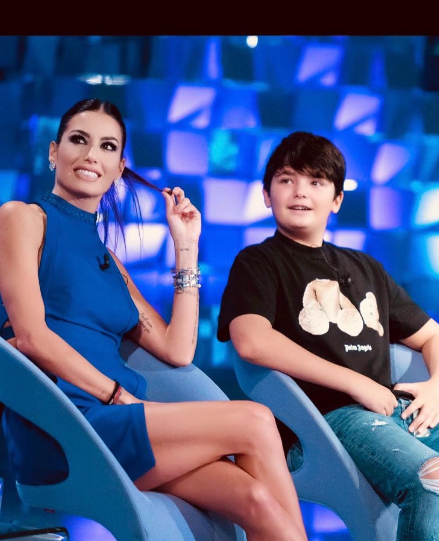 Elisabetta Gregoraci Tanti auguri vita mia..Da quando sei venuto al mondo il 18 Marzo di 12 anni fa…...