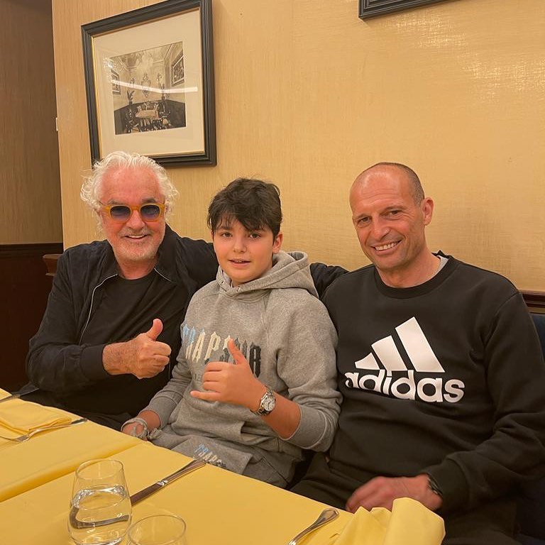 Flavio Briatore Pranzo con Max Allegri e a...