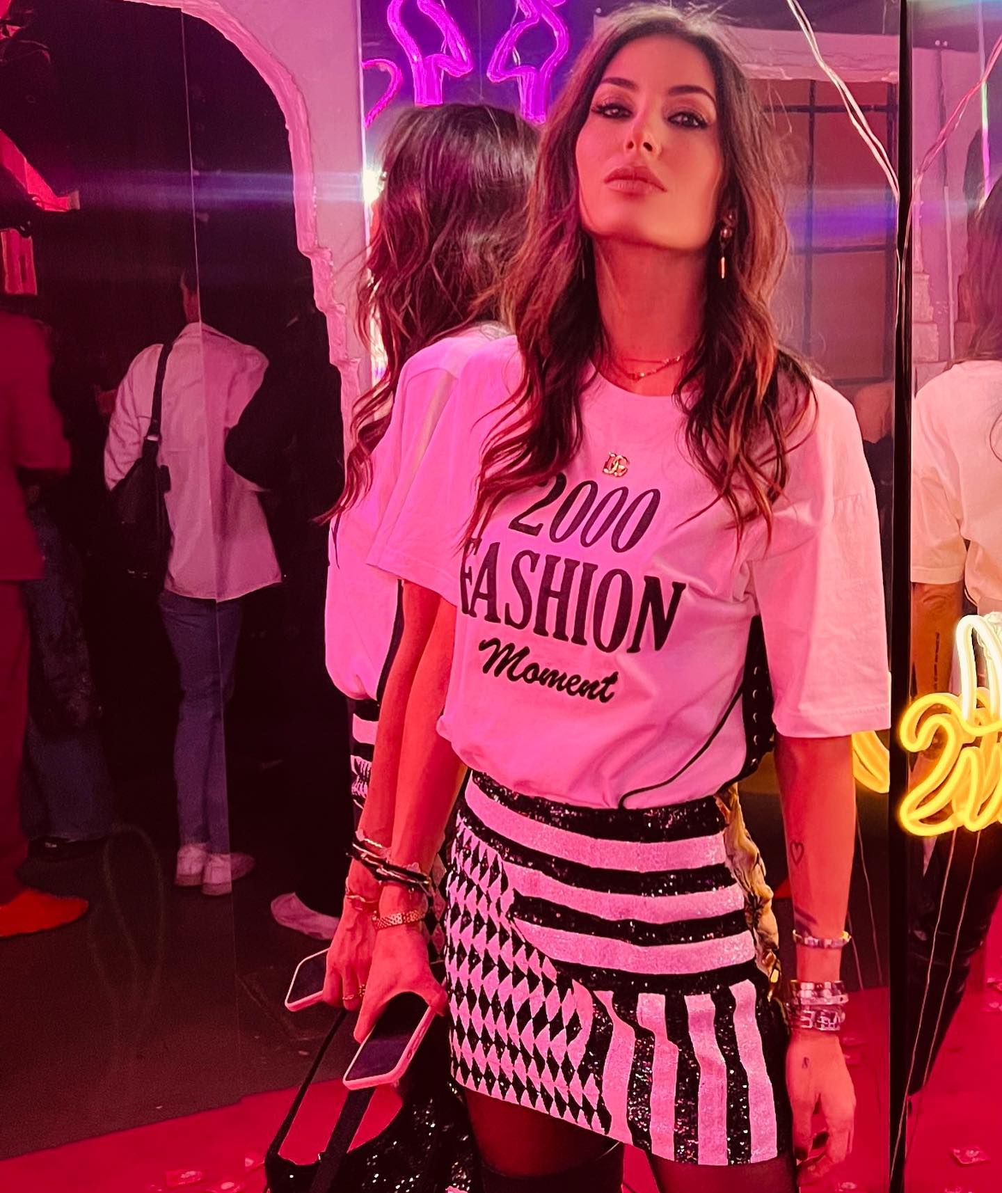 Elisabetta Gregoraci About last night
Celebrating T.Z. Birthday
Total look
Boots
Bag...