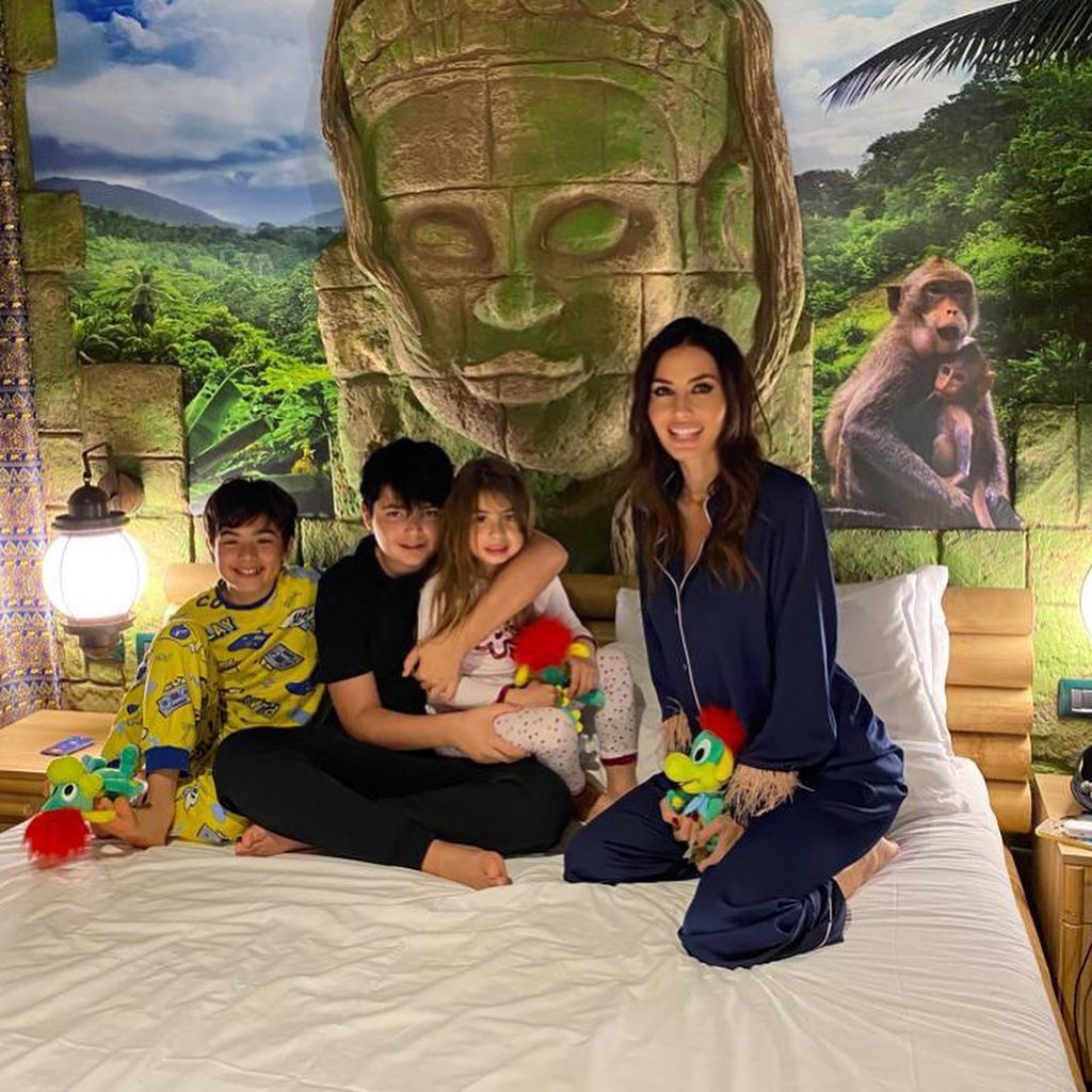 Elisabetta Gregoraci Family time Ginevra & Gabriel...