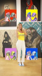 Diletta Leotta, Deal Apes, la nuova collezione NFT realizzata da  è disponibile in pezzi numerat… su Instagram per i suoi fan