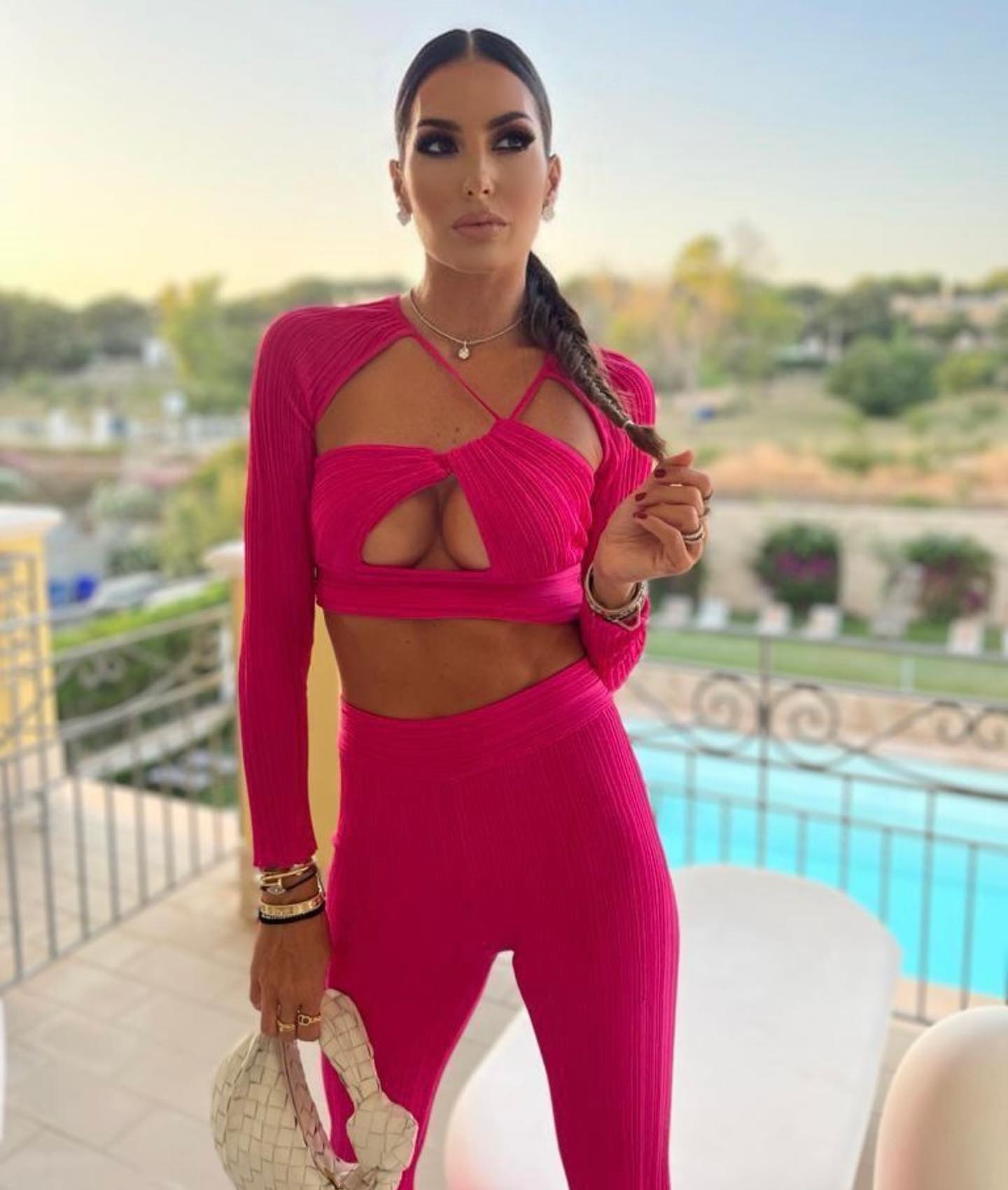 Elisabetta Gregoraci pink passion...