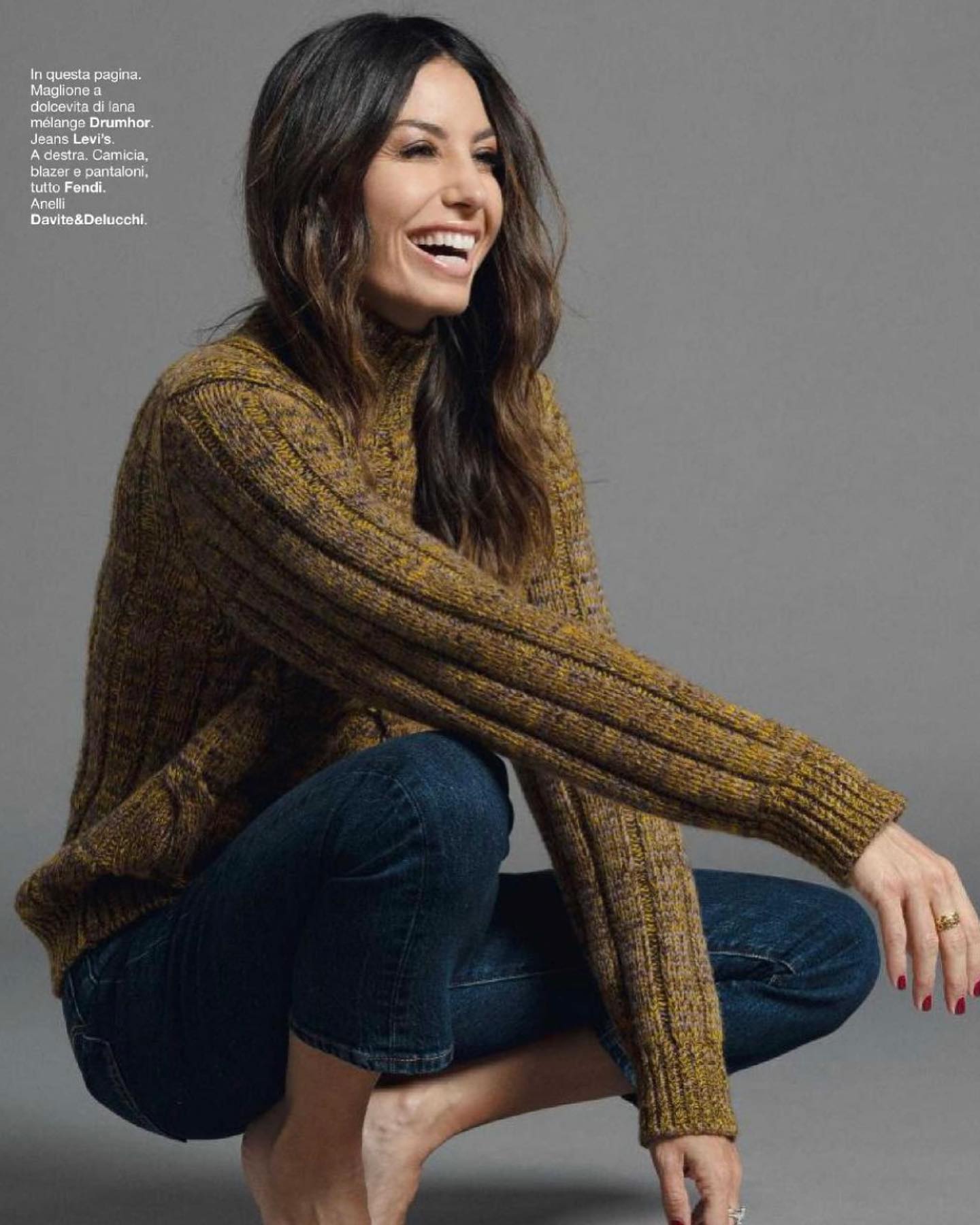 Elisabetta Gregoraci My new cover for 
Thanks to: 
Photo: 
Make-up: 
Hair: 
Style:  &...