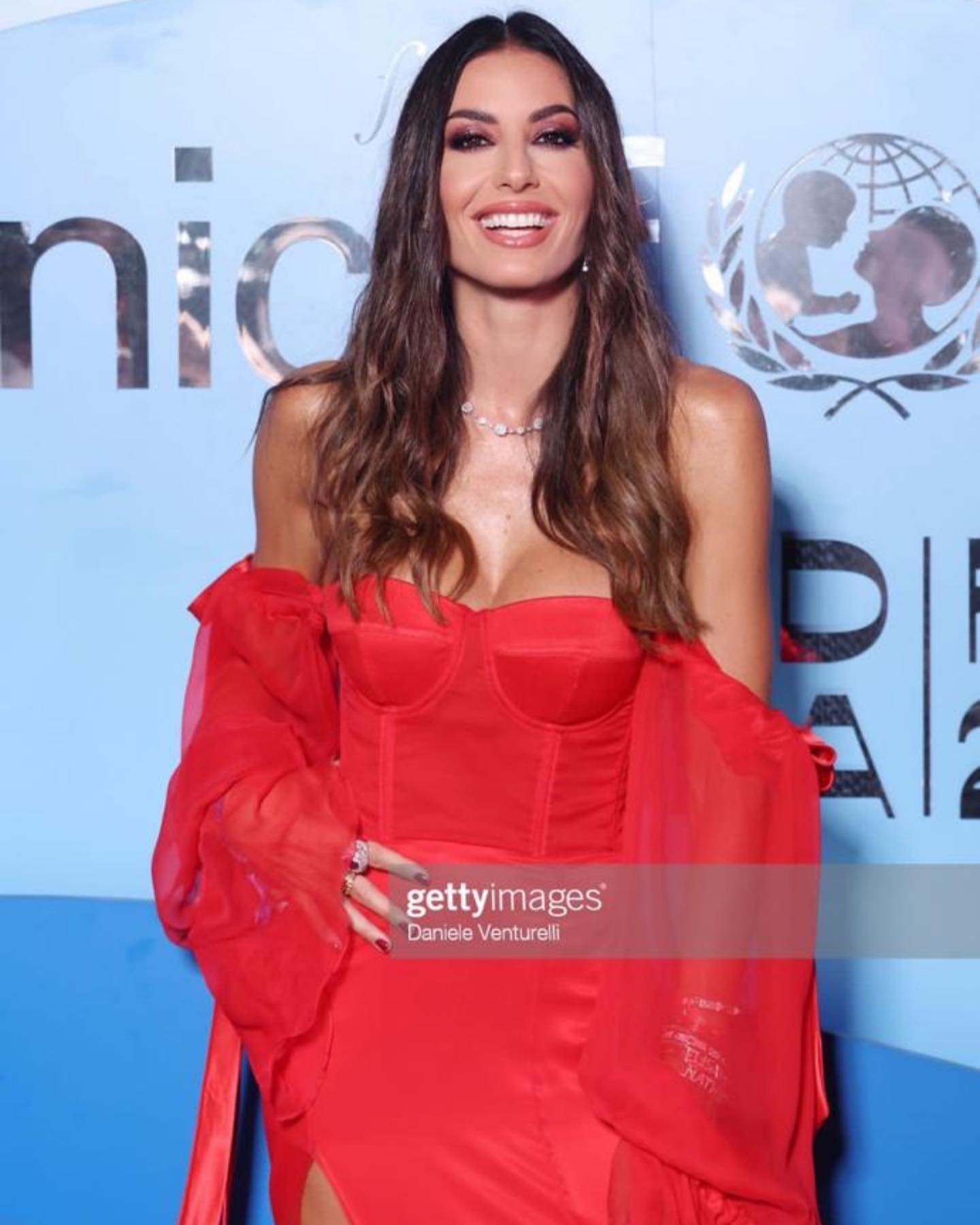 Elisabetta Gregoraci Charity Gala  for  in Capri.
Dress: 
Shoes:  
Stylist: 
Make-up & hair:...