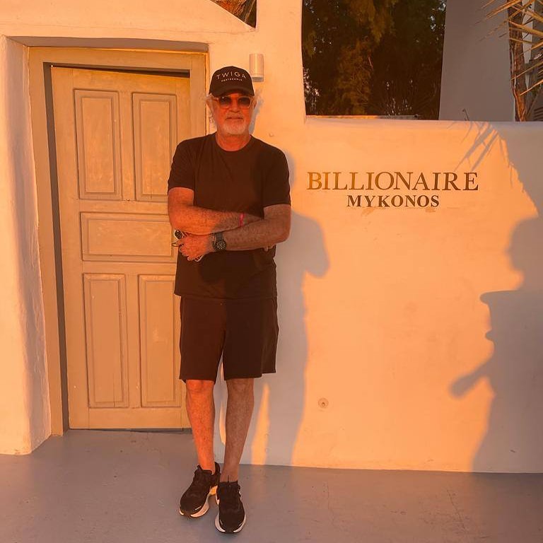 Flavio Briatore In Mykonos...