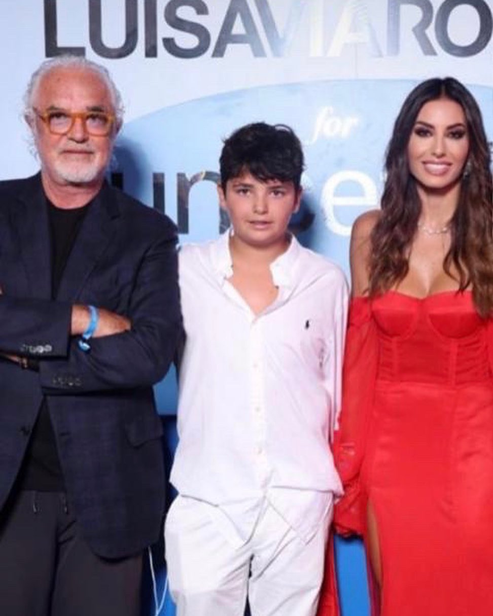 Elisabetta Gregoraci Charity Gala  for  in Capri.
Dress: 
Shoes:  
Stylist: 
Make-up & hair:...