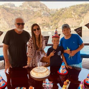 Flavio Briatore, Compleanno del cuginetto Gabriel con  e… su Instagram per i suoi fan