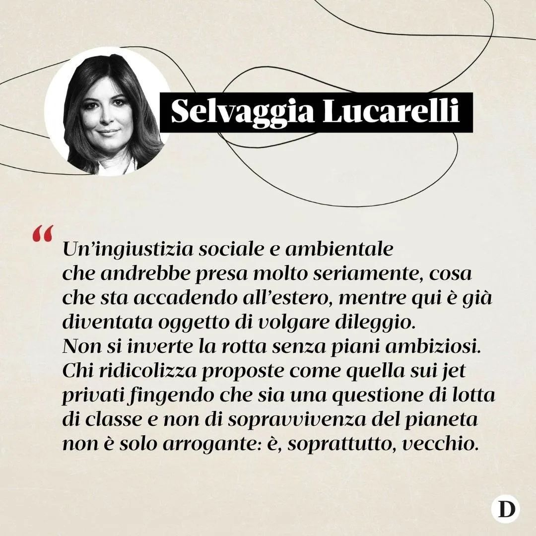 Selvaggia Lucarelli Quella di abolire i per ridurre le è una proposta coerente per una coalizione ...