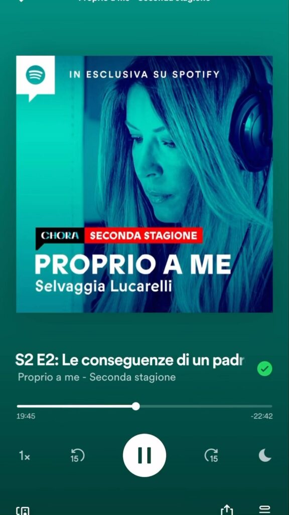 Selvaggia Lucarelli, È uscita la seconda puntata del mio podcast. Questa volta racconto la storia di … su Instagram incanta i suoi fan