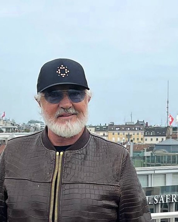 Flavio Briatore Sui tetti di Ginevra...