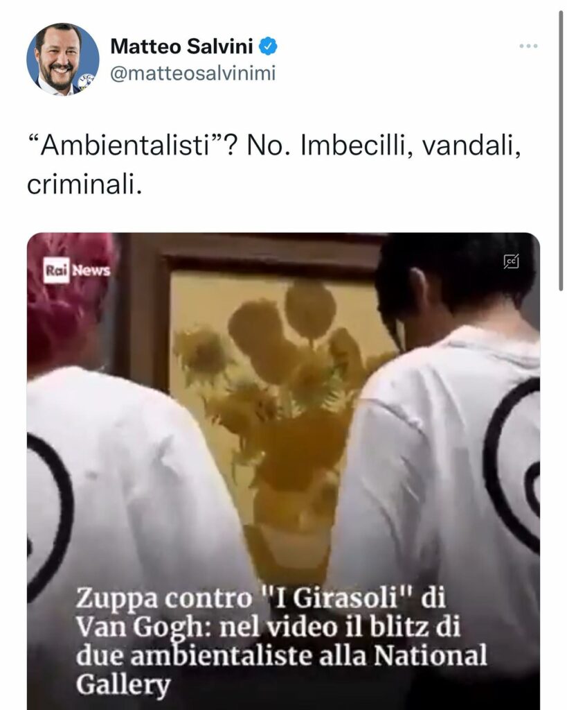 Selvaggia Lucarelli, Fermo restando che non si fa (ma il quadro era protetto da un vetro e non c’è st… su Instagram torna per i suoi fan
