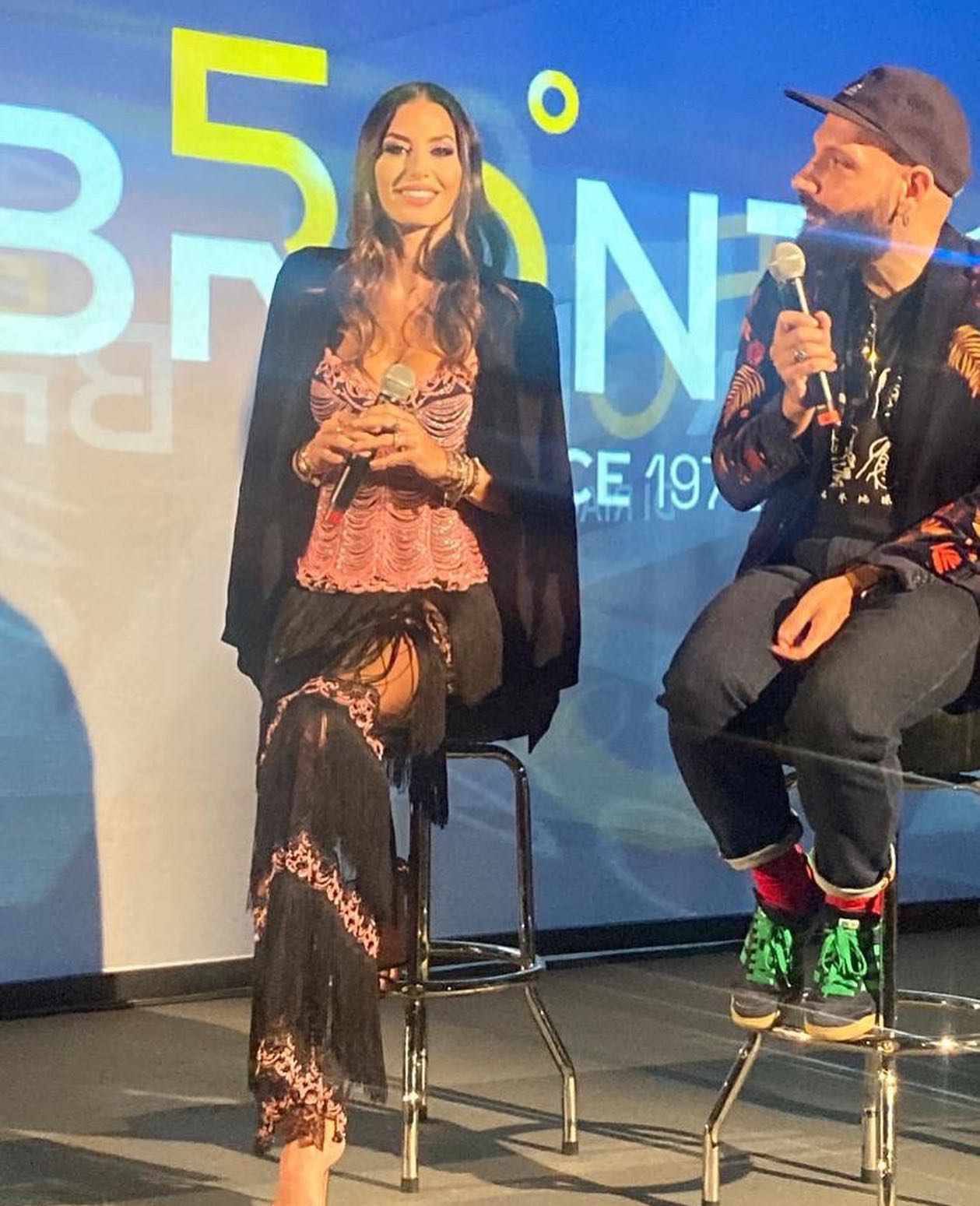 Elisabetta Gregoraci Festa del Cinema di Roma
abbiamo presentato il corto di di cui sono protagoni...