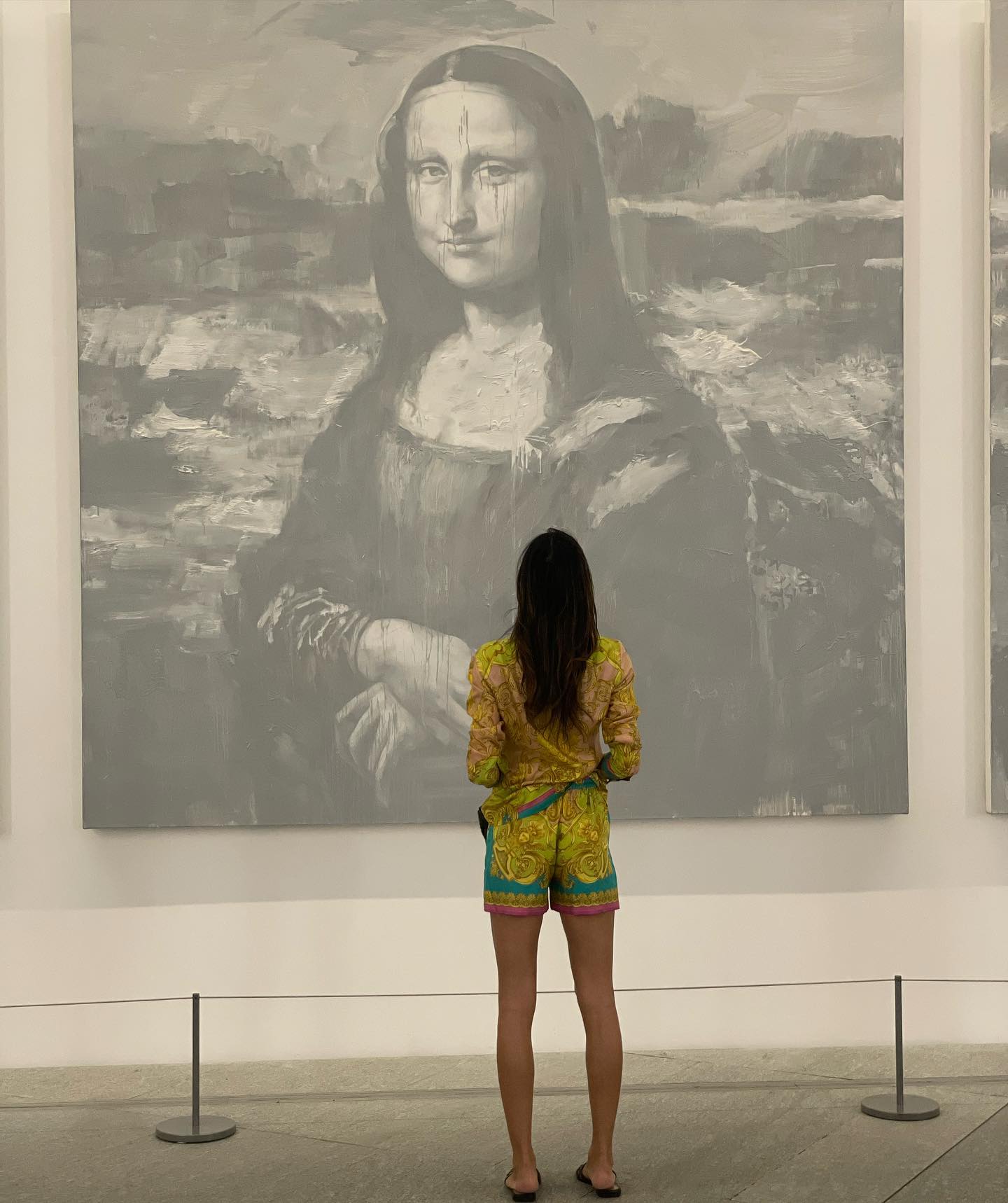 Elisabetta Gregoraci •Louvre Abu Dhabi...