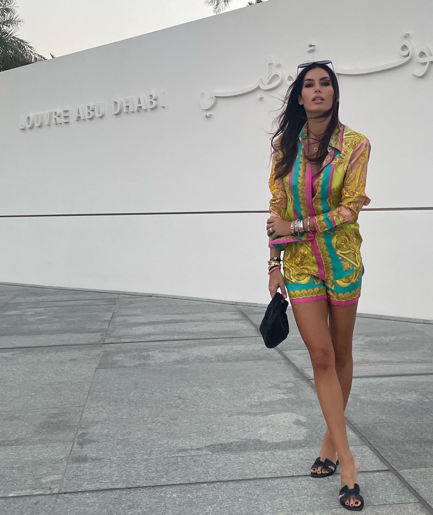 Elisabetta Gregoraci •Louvre Abu Dhabi...