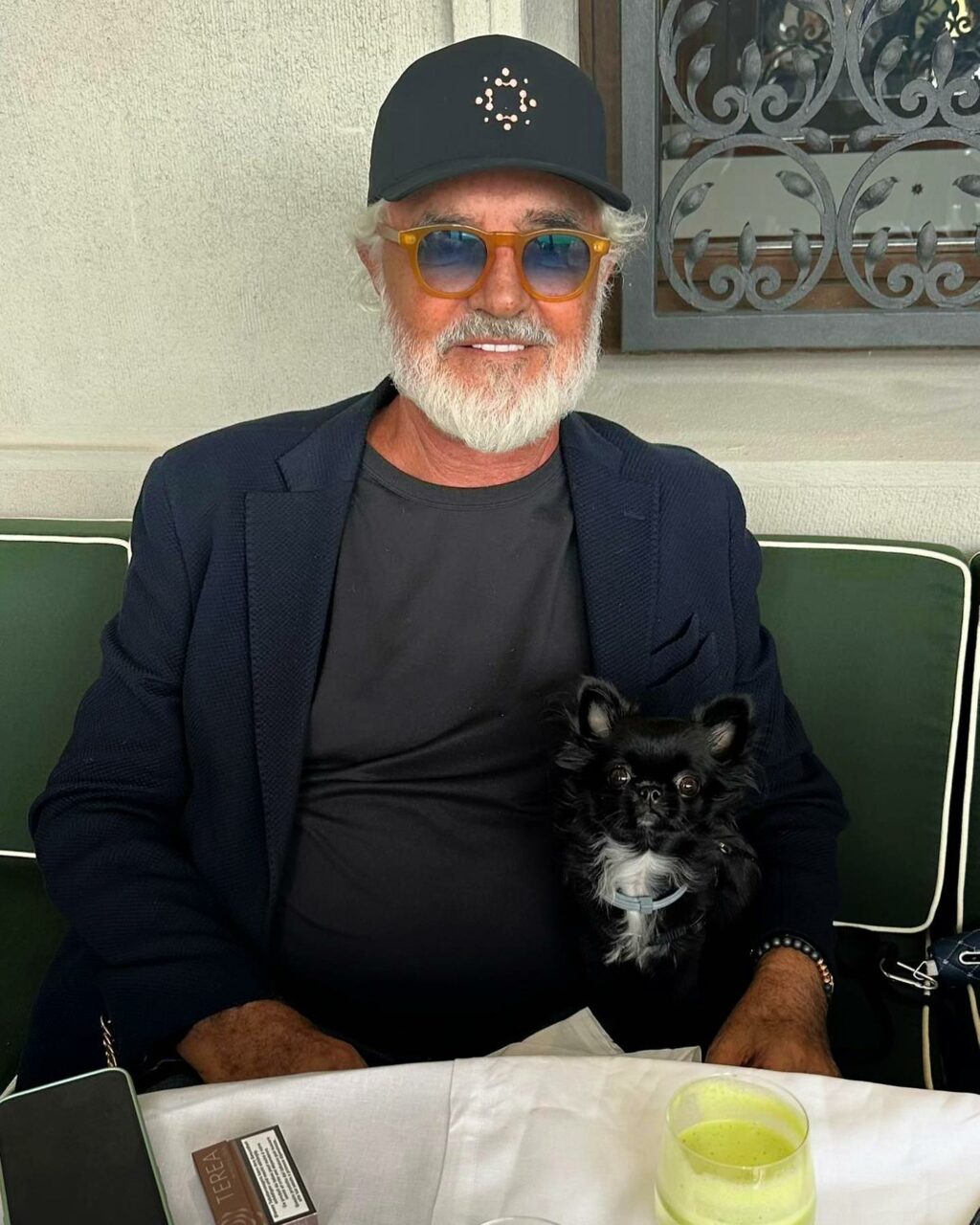 Flavio Briatore, Buongiorno a tutti… su Instagram per i suoi fan