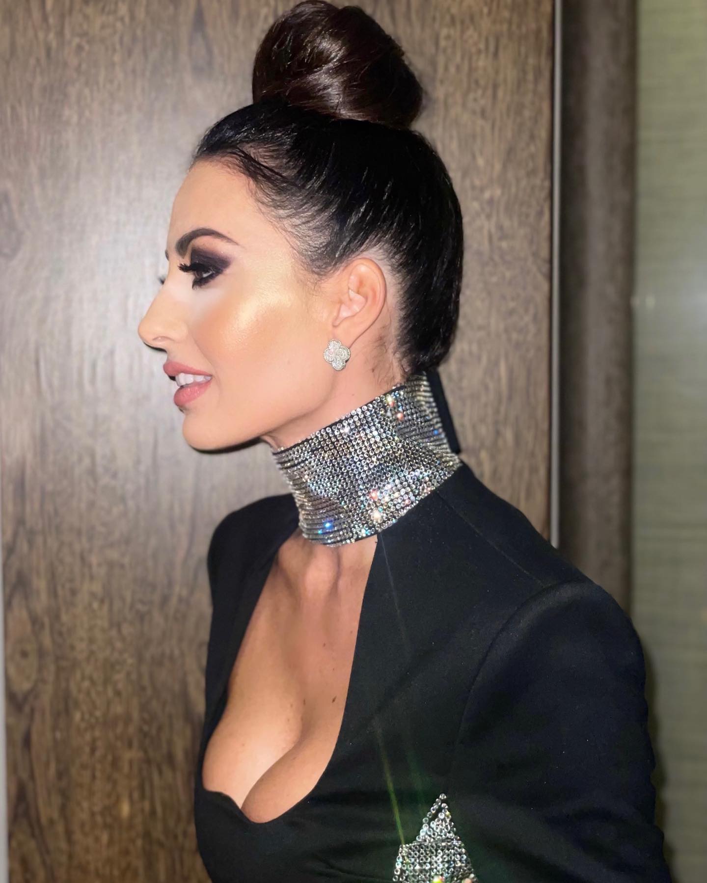 Elisabetta Gregoraci My Last Night Look for  
A special thanks to  for the glitters...