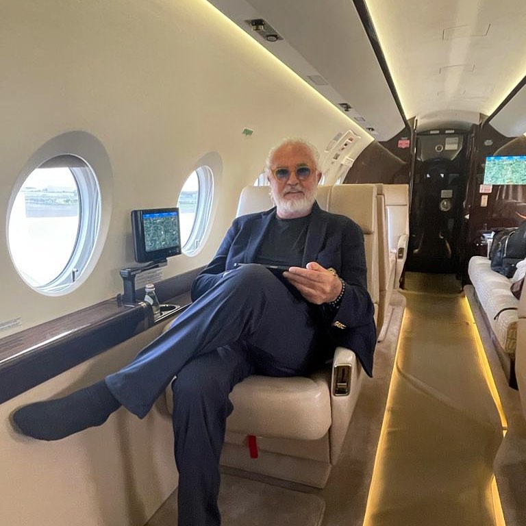 Flavio Briatore Si rientra a casa
Back home...