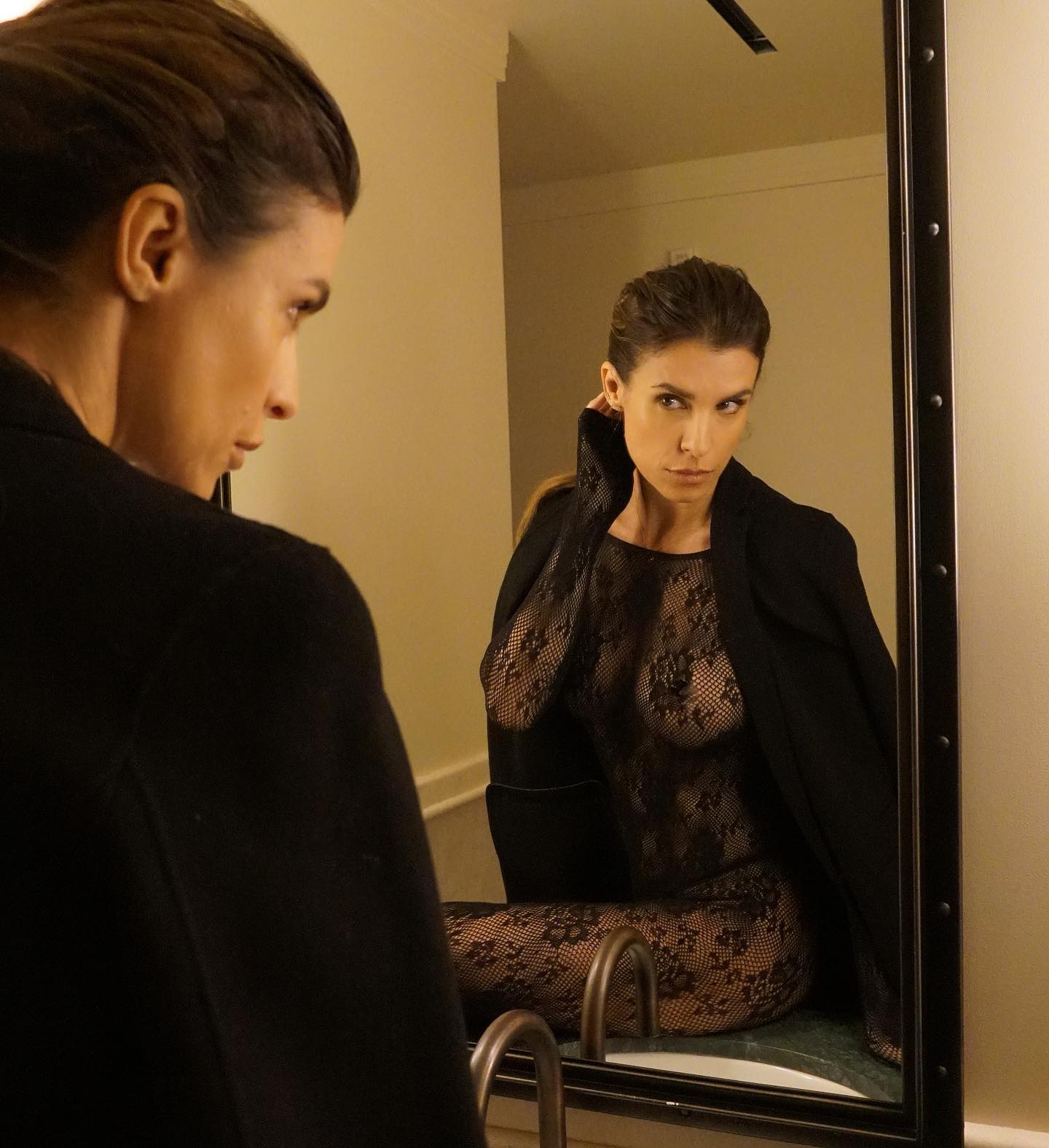 Elisabetta Canalis Lace it up 
adv...