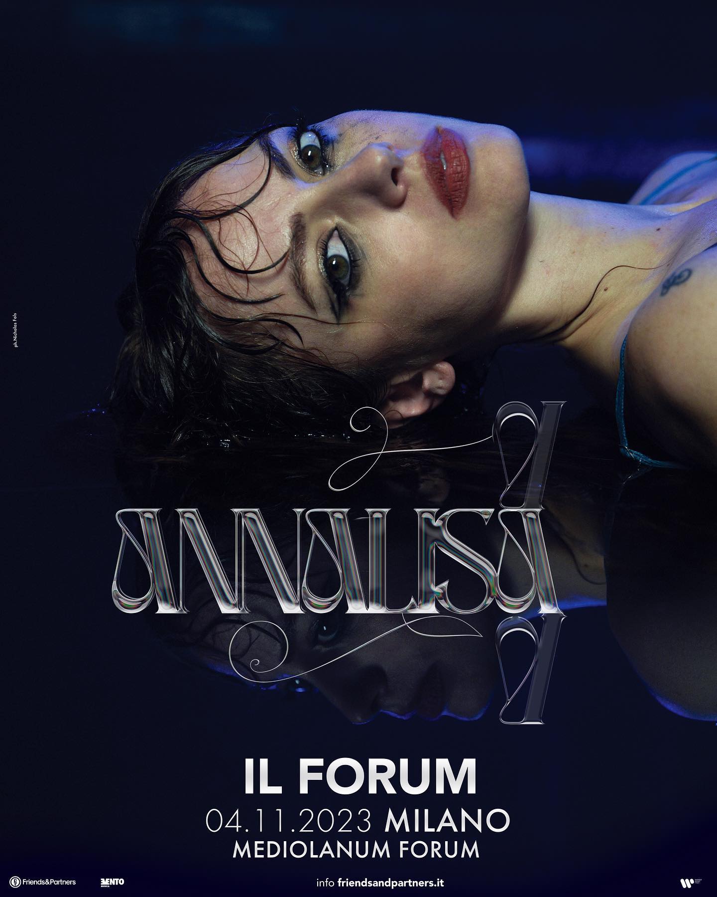 Annalisa 4.11.2023 
IL FORUM 
CI VEDIAMO TUTTI A MILANO 
Biglietti disponibili da ORA!
L...