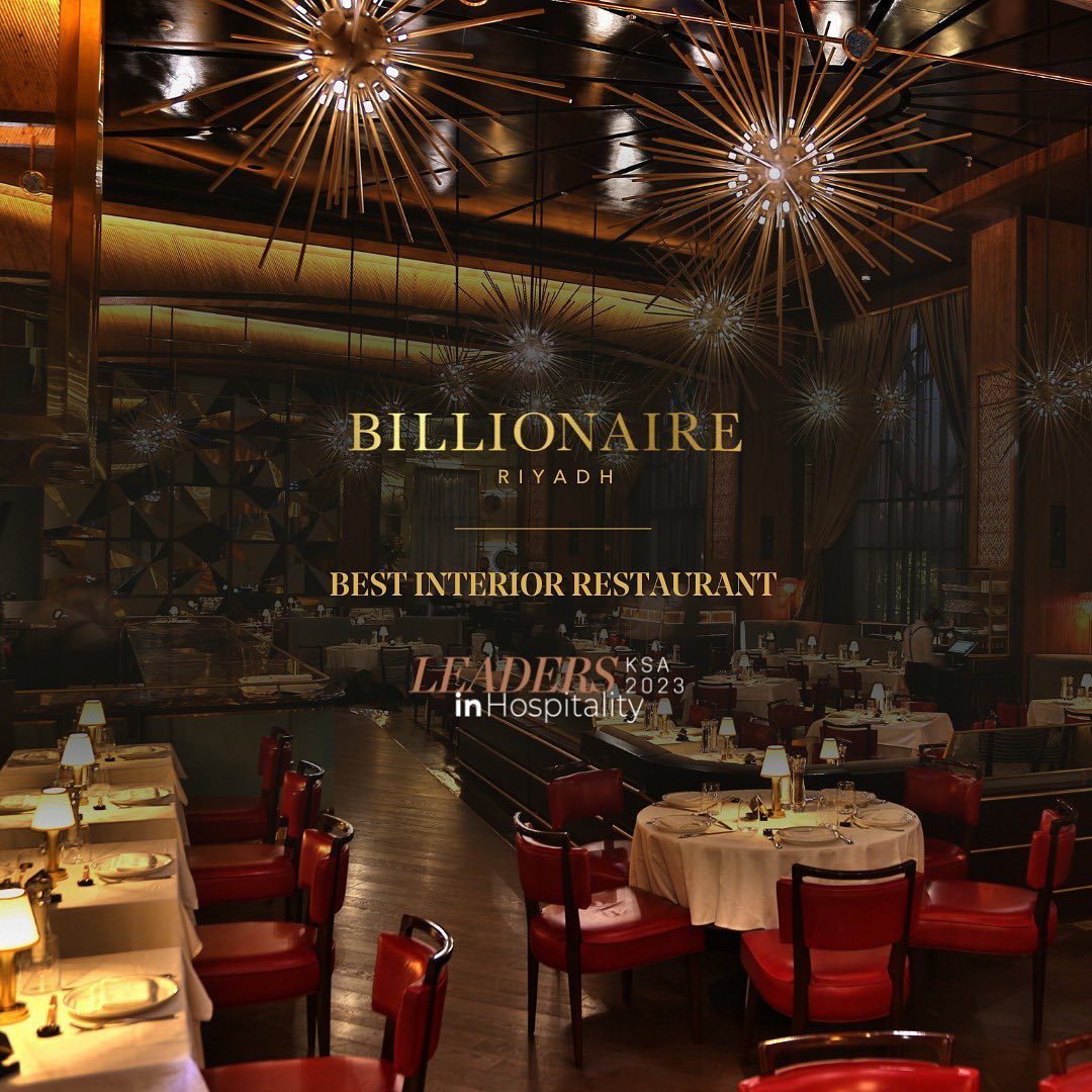 Flavio Briatore We are proud that has received another prestigious award as Best Interior Resta...