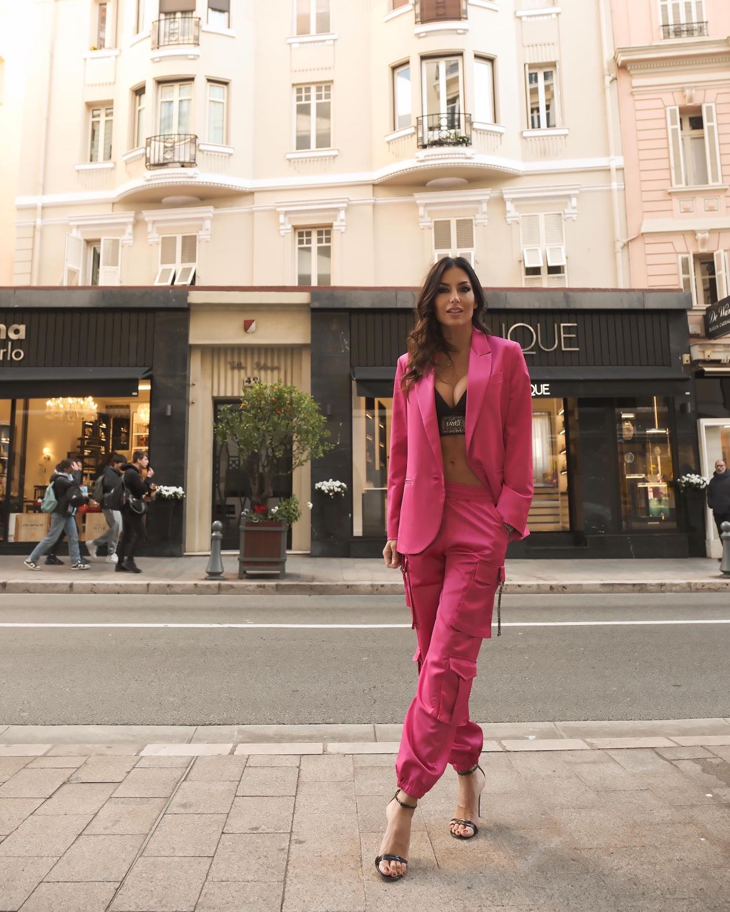 Elisabetta Gregoraci Silky Pink for my today’s outfit
Look...
