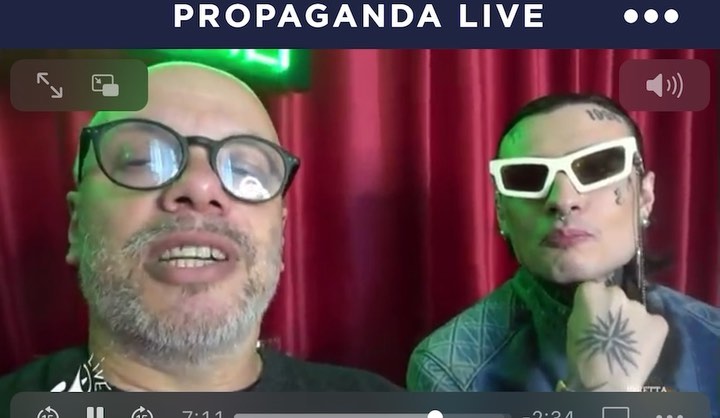 Selvaggia Lucarelli Se vai a Sanremo a sventolare la bandiera della trasgressione annunciando pure c...