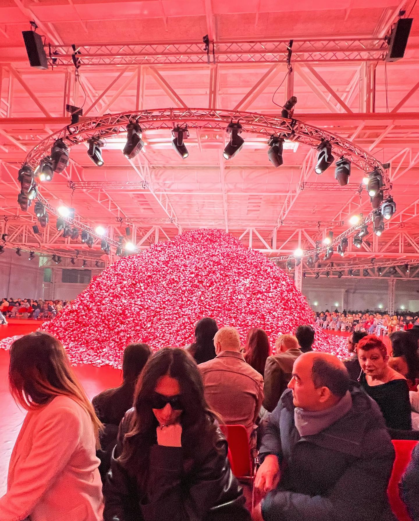 Elisabetta Canalis Milano fashion week...