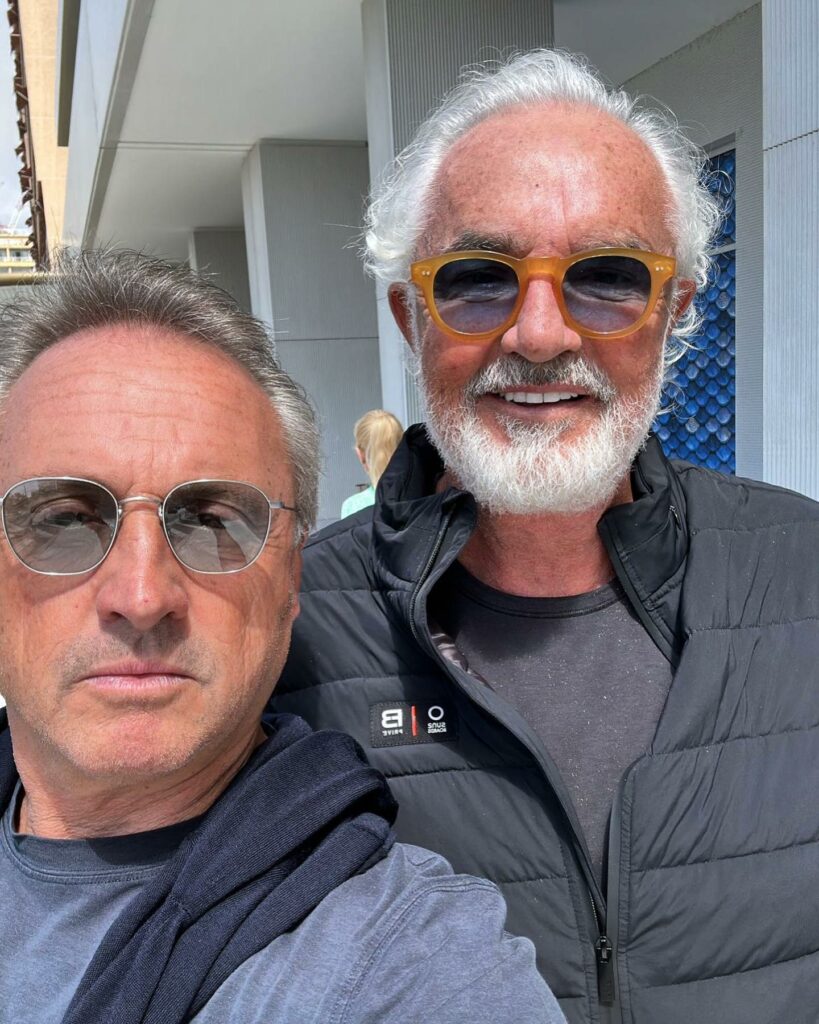 Flavio Briatore, Con… su Instagram per i suoi fan