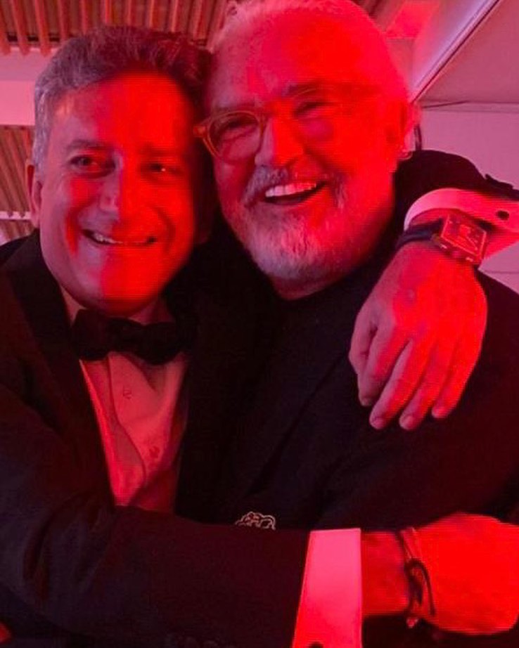 Flavio Briatore Thank you
What you said about me last night at the really touched me.
Grazie...