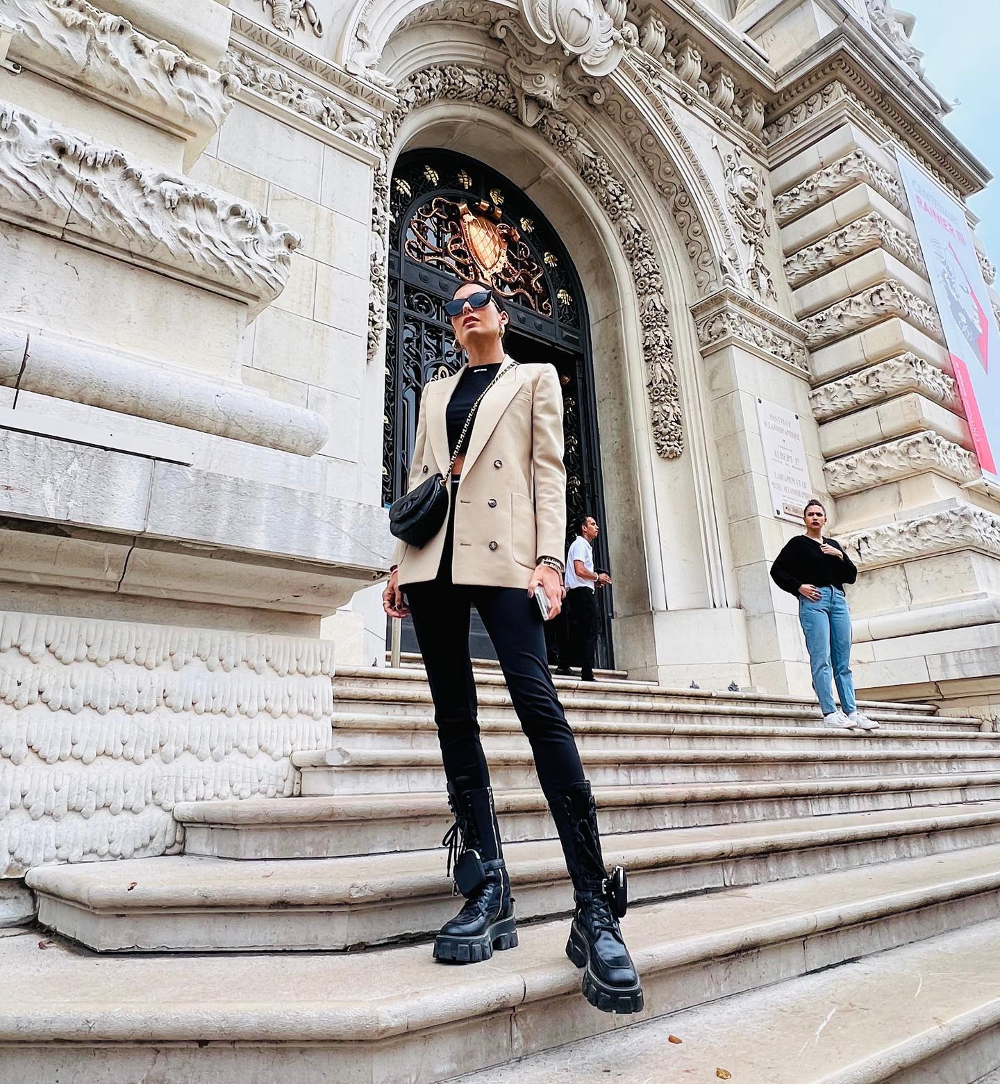 Elisabetta Gregoraci • Random moment in Monaco...