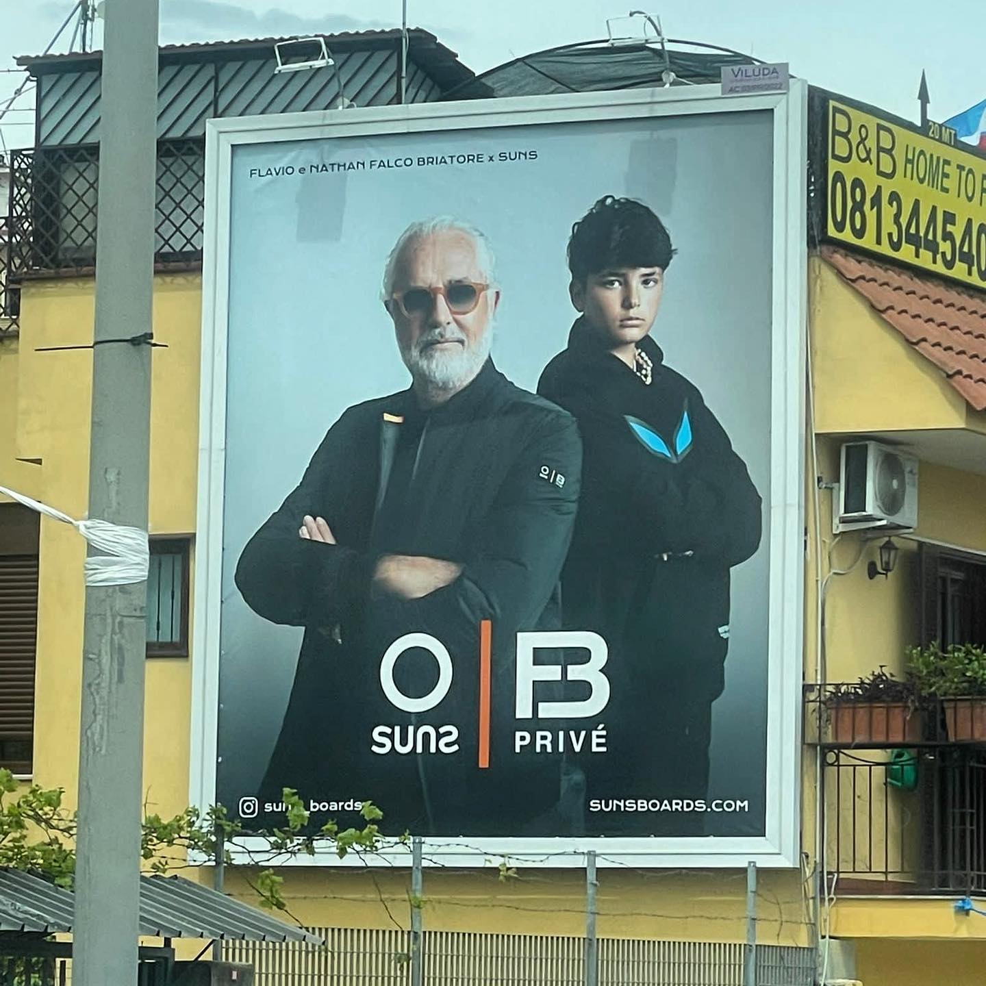 Flavio Briatore Io e per FB Privé...