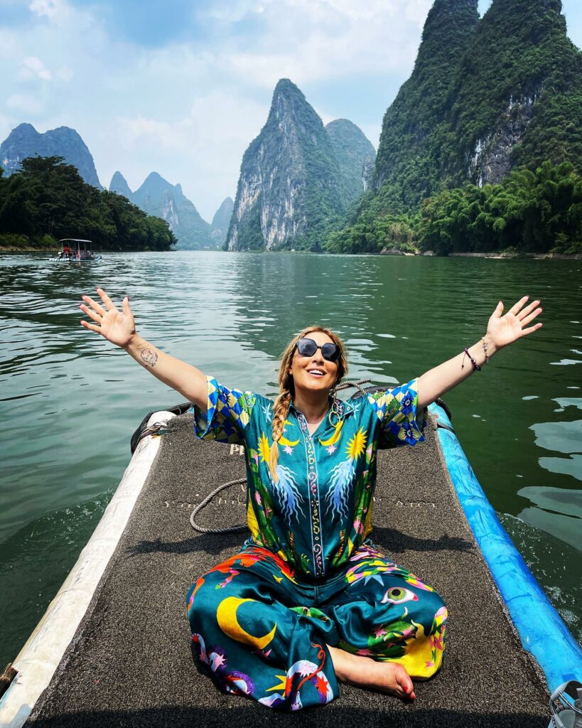 Selvaggia Lucarelli, Tra i primi dieci posti più belli visti nel mondo…. su Instagram per i suoi fan