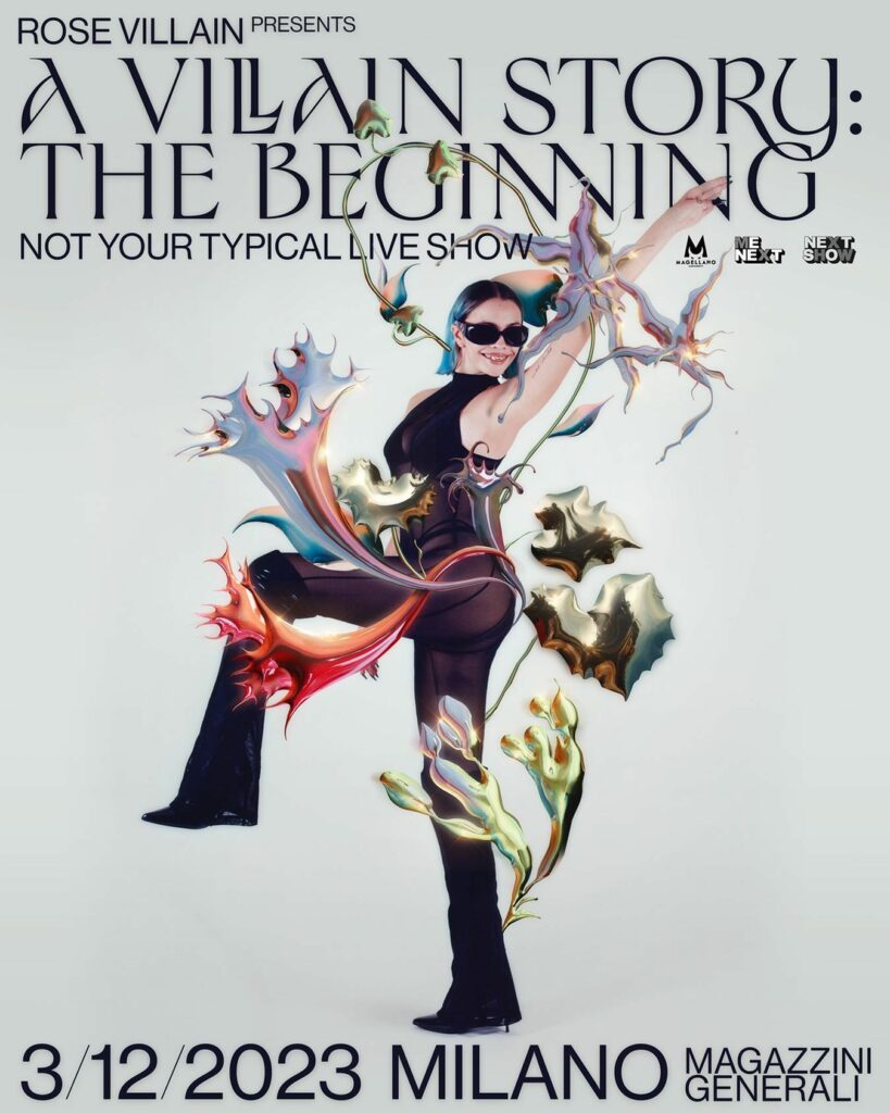 Rose Villan, A Villain Story: The Beginning. Finalmente la mia prima data a Milano, la mia ci… su Instagram per i suoi fan