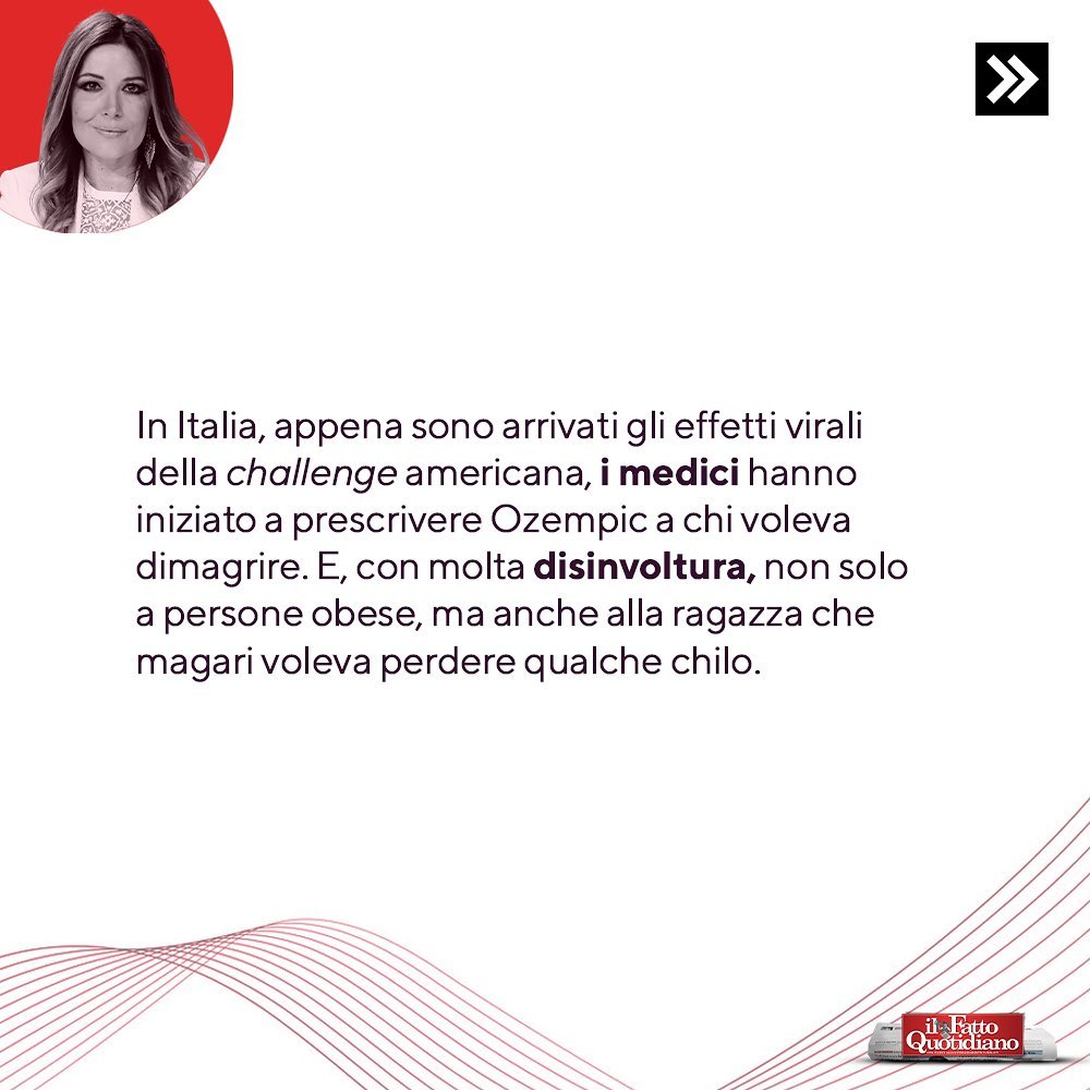 Selvaggia Lucarelli Sarebbe il momento di porre maggiore attenzione sull’effetto profondamente negat...