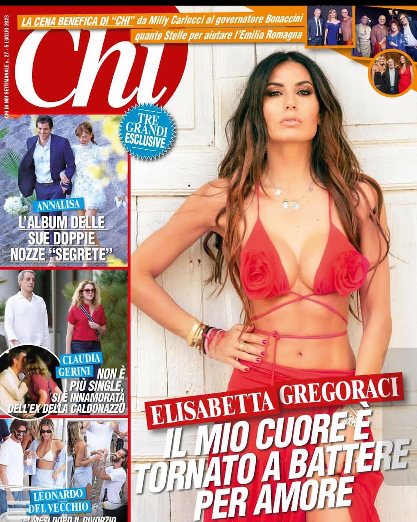 Elisabetta Gregoraci •My new cover on
is all yours!
A cuore aperto, come sempre, vi racconto un po...