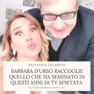 C'è chi dice che Selvaggia Lucarelli abbia il dna del gossip nel sangue e chi sostiene che abbia un...