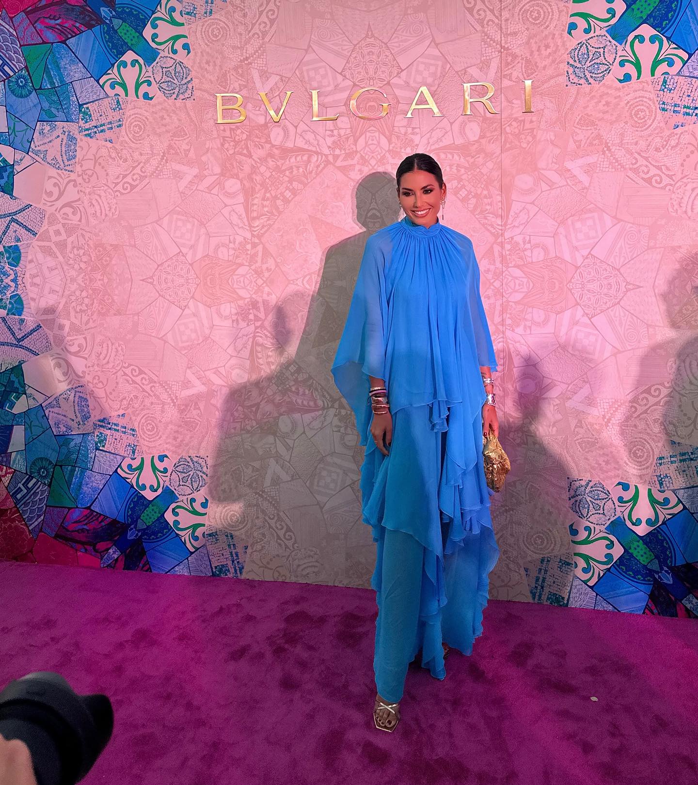 Elisabetta Gregoraci • Yesterday’s night: blue and my amazing squad 
N.B in pendant con mio figlio s...