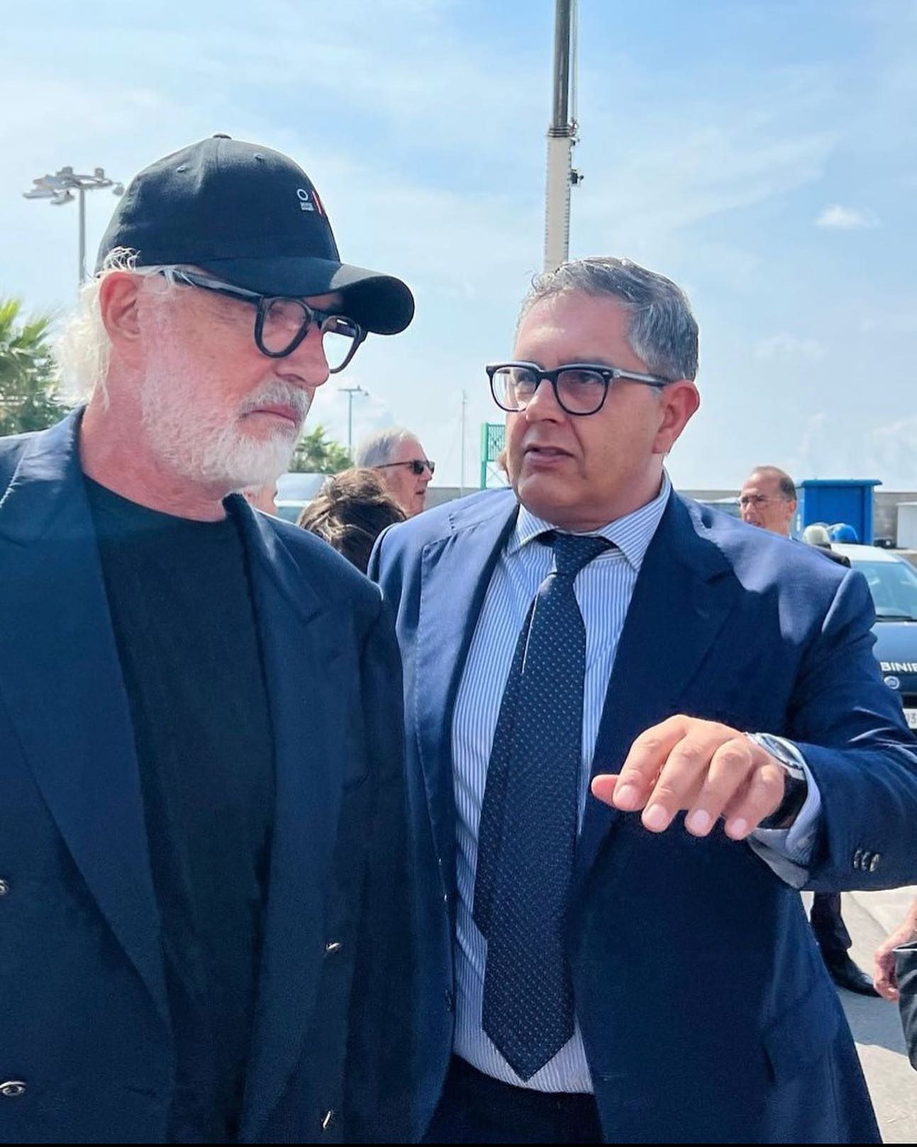 Flavio Briatore Sono molto onorato dell’invito del Presidente della Regione Liguria alla pre-ap...