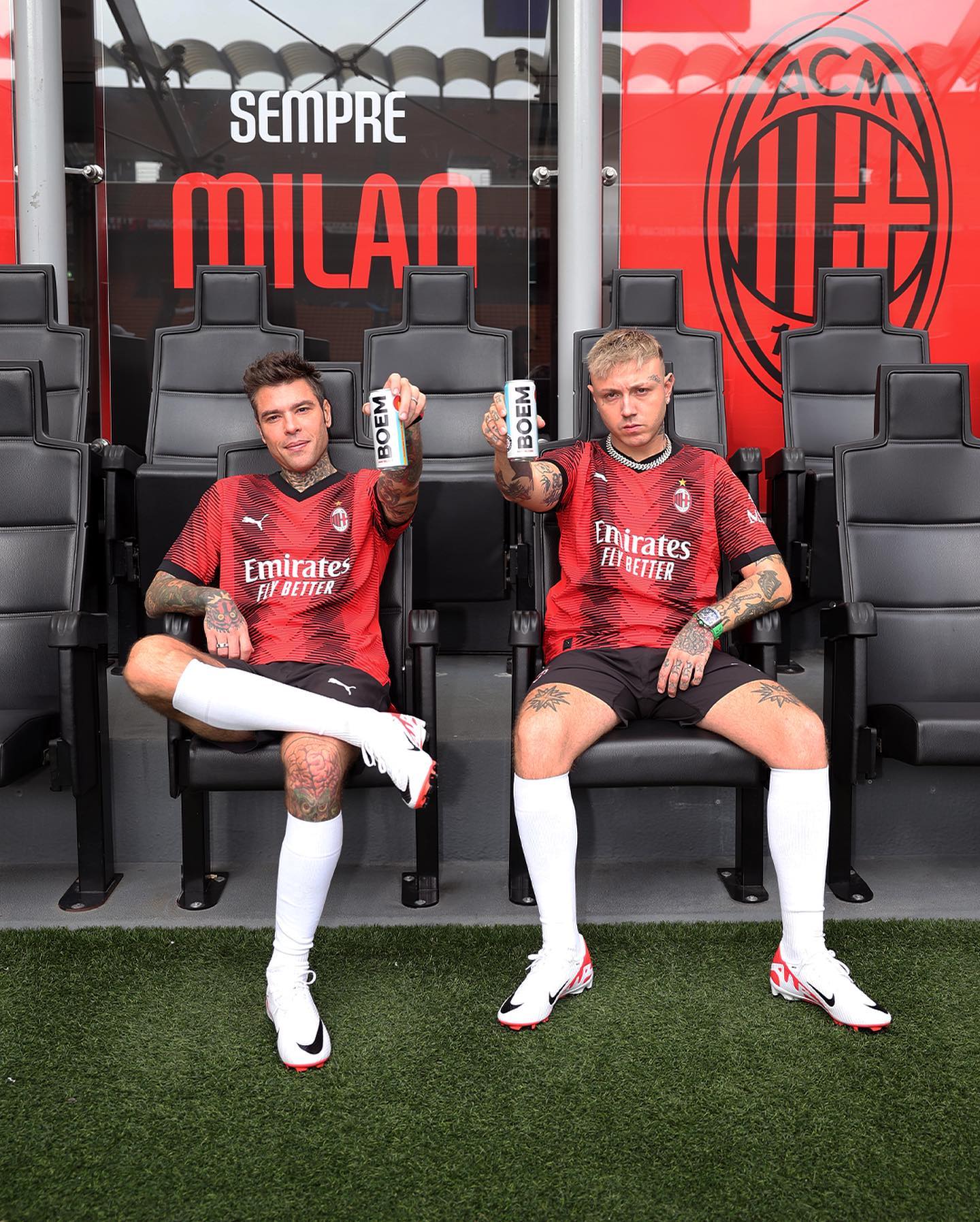 Fedez è sponsor ufficiale di  
IL DIAVOLO BEVE BOEM 
Prodotto vietato ai minori di 1...