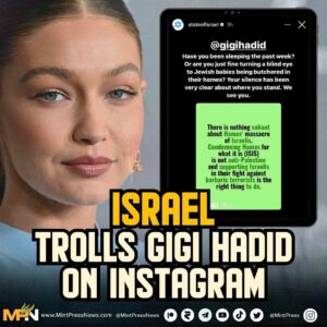 Selvaggia Lucarelli, La modella di origini palestinesi Gigi Hadid ha scritto un post molto bello che … su Instagram incanta i suoi fan
