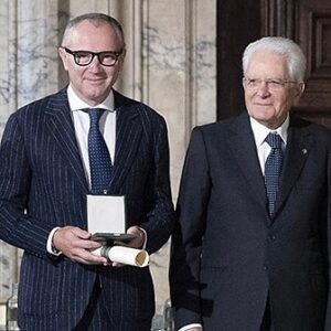 Flavio Briatore, Congratulations to Stefano Domenicali for the prestigious “Order of Merit for La… su Instagram saluta i suoi fan