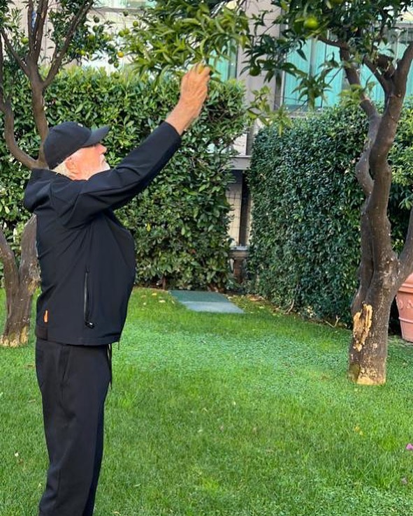 Flavio Briatore Primi mandarini della stagione...