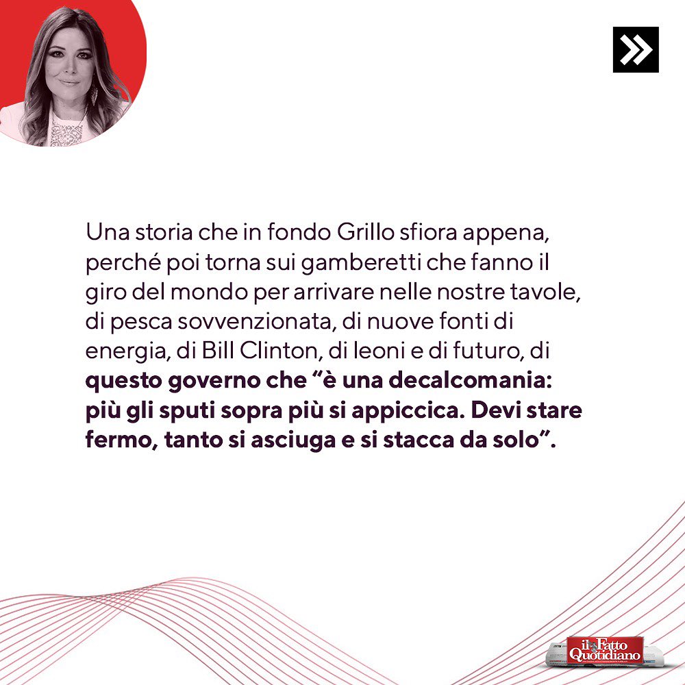 Selvaggia Lucarelli Quanti hanno capito lo humor di Grillo? Come va interpretato?
Sul Fatto di ogg...