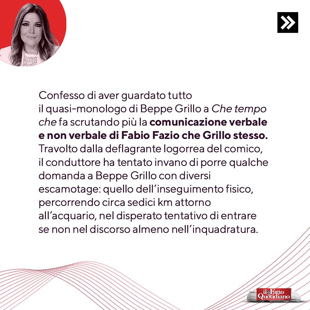 Selvaggia Lucarelli Quanti hanno capito lo humor di Grillo? Come va interpretato?
Sul Fatto di ogg...