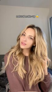 Aurora Baruto, personalmente amo questo make-up… su Instagram incanta i suoi fan