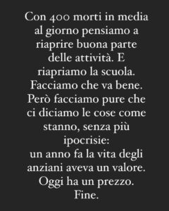 Selvaggia Lucarelli, Questo è…. su Instagram delizia i suoi fan