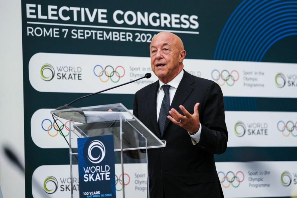 Aracu confermato presidente di World Skate: un trionfo per gli sport rotellistici