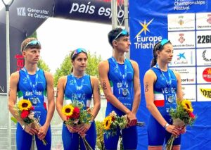 Seconda staffetta italiana ai Campionati Europei Giovanili di Triathlon