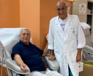 Il direttore dell’Arnas Garibaldi di Catania dona il sangue: una risorsa indispensabile